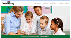 Desktop Screenshot of fredericksburgchildrensacademy.com